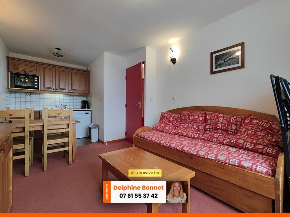 Vente Appartement En bordure de piste de ski � Valfr�jus, beau 2P 29 m2 avec grand balcon Modane