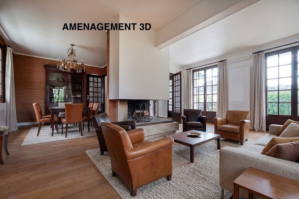Vente Maison Maison à vendre 6 pièces BURES SUR YVETTE (91), spacieuse, 4 chambres, sous-sol total, terrain 1 565 m2 Bures sur yvette