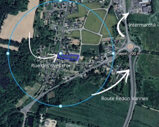  Terrain  vendre 1100 m