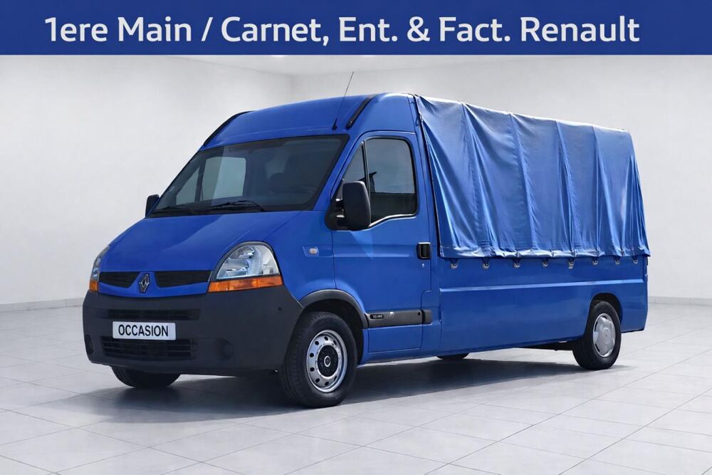 Master 1&deg; Main / 2.5L Dci 100cv Pack Confort Plateau Bach&eacute; idem : B 2009 occasion 60430 Abbecourt