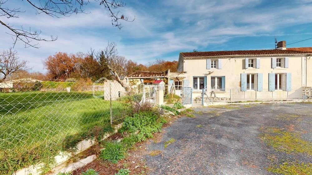 ? Maison + dépendance + terrain constructible  122 000 €  5 min de Saint-Savinien et d'Archingeay