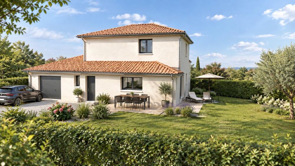 Vente Terrain Terrain Lachassagne 524 m2 avec idée de projet Lachassagne