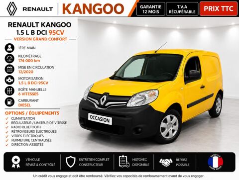 Renault Kangoo Express 1&deg; Main / 1.5L B DCI 95cv de 2021 version GRAND CONFORT CLIM 2021 occasion Abbecourt 60430