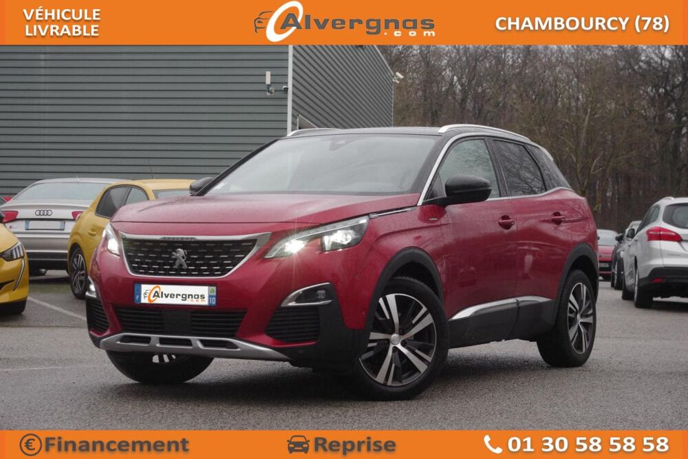 3008 II 1.6 PURETECH 180 S&S GT LINE EAT8 TOIT OUVRANT 2019 occasion 78240 Chambourcy
