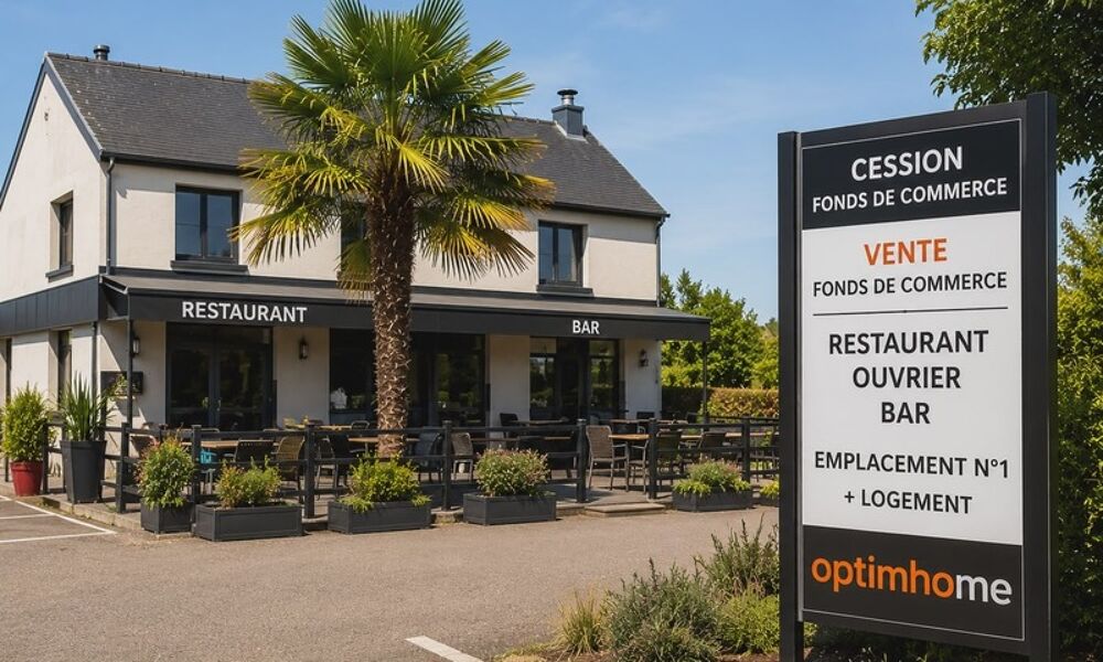   Fonds de commerce à vendre – Restaurant ouvrier / Bar avec Licence IV – Secteur HERBIGNAC (44) 