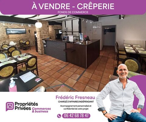   VANNES - CRÊPERIE 90 COUVERTS - TERRASSES ET LOGEMENT 4 CHAMBRES 
