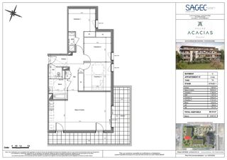  Appartement à vendre 4 pièces 86 m²