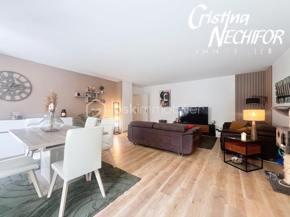 Vente Appartement SERRIS – SPACIEUX 4 PIÈCES DE 96 M² EN REZ-DE-JARDIN – 3 CHAMBRES – TERRASSE OUEST – BOX ET PARKING Serris