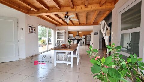   Maison Rives De L Yon 185 m2, 4 chambres + bureau, grand garage Maison - 8 pi�ce(s) - 185 m�