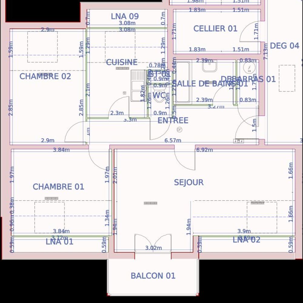 Location Appartement 38500016 - Appartement - F3 - Oberhergheim (68127) Oberhergheim