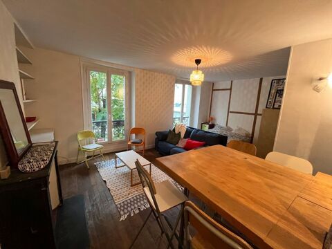   Location meubl�e studio 35 m� Paris 18E Appartement - 1 pi�ce(s) - 35 m�