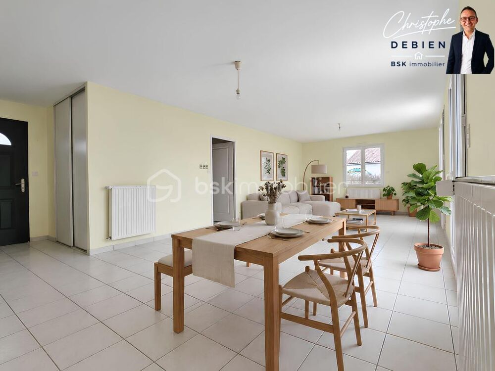 PAVILLON PLAIN-PIED DE 2002 SUR 560 M² DE TERRAIN  3 CHAMBRES  JARDIN ET TERRASSE