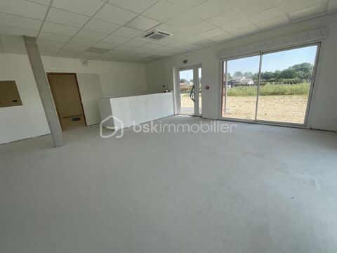 ENSEMBLE IMMOBILIER PROFESSIONNEL � LOCAL + APPARTEMENT + GARAGE � 410 m&sup2; � ZONE ARTISANALE DYNAMIQUE 366000 51460 Courtisols