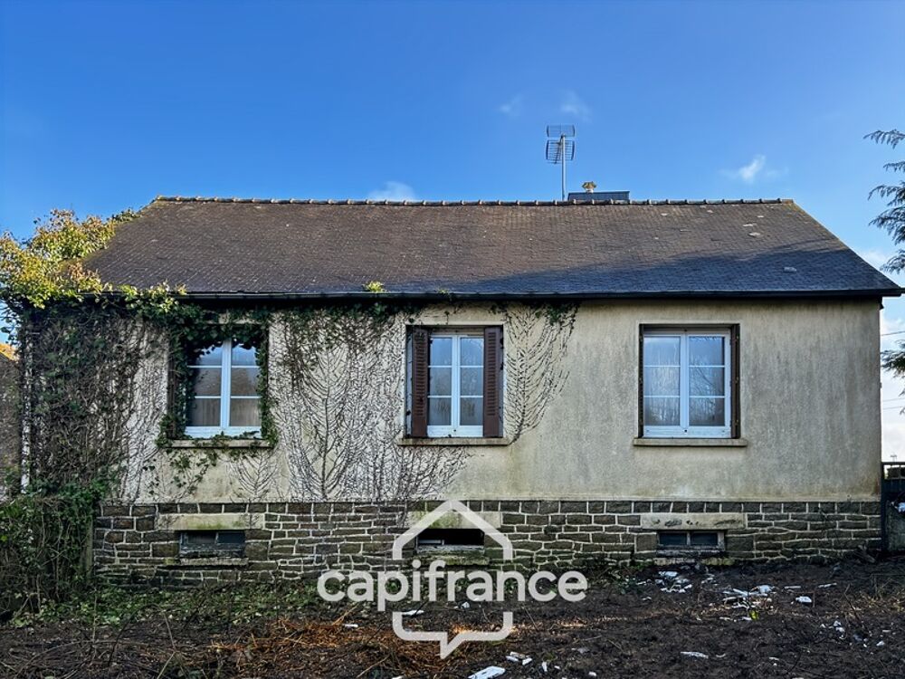 Maison de plain-pied 3 chambres avec sous-sol complet et jardin  Plémet