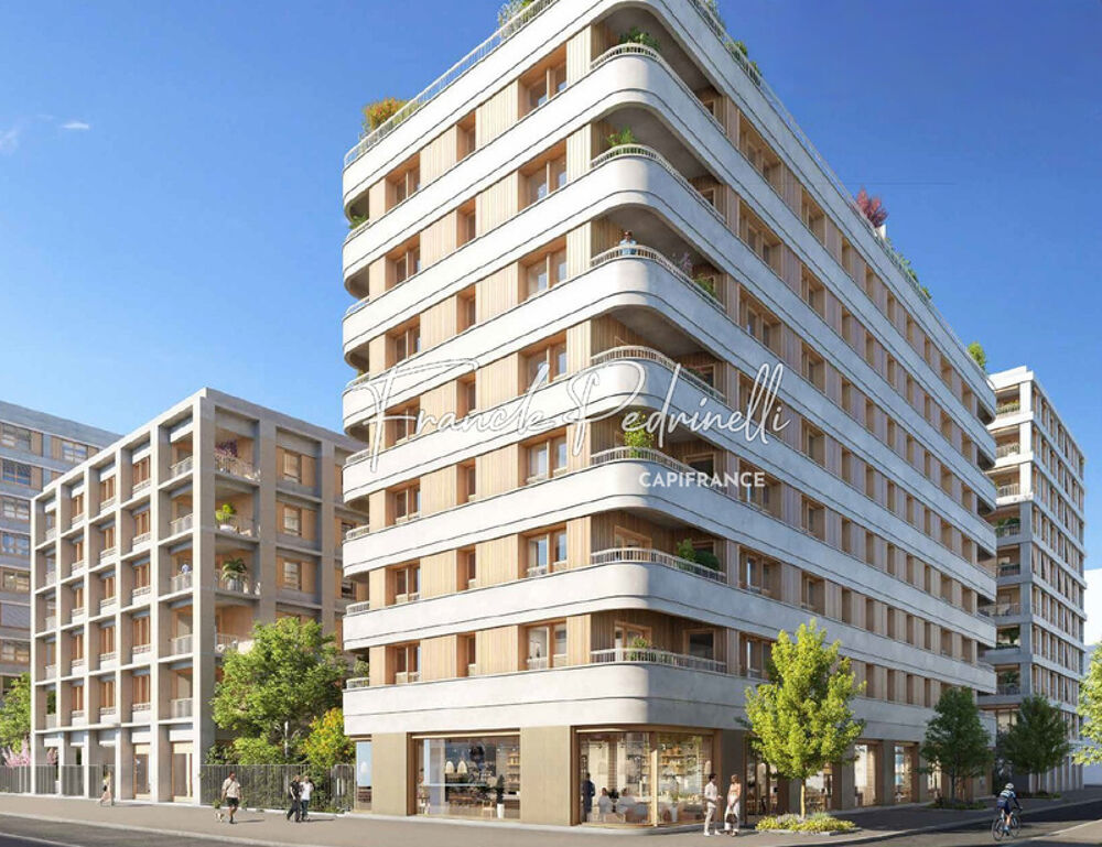 Appartement T4 de standing avec balcon vue dégagée au 8e étage  Lyon Confluence
