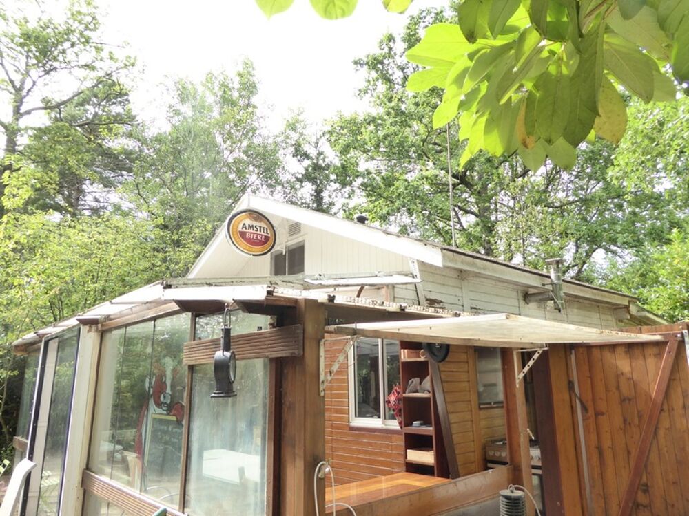 Chalet 35m² de plain pied avec véranda de 20m²