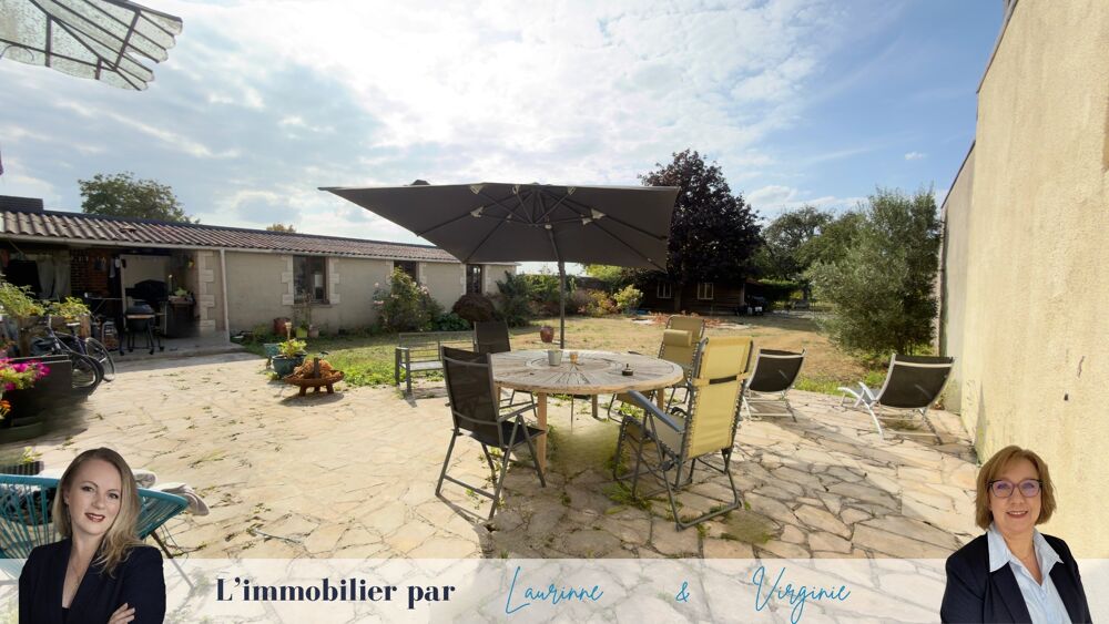 Maison de caractère avec garage et dépendances à Flines les Mortagne (59) - 5 chambres - Beaux volumes et Grand jardin sans vis