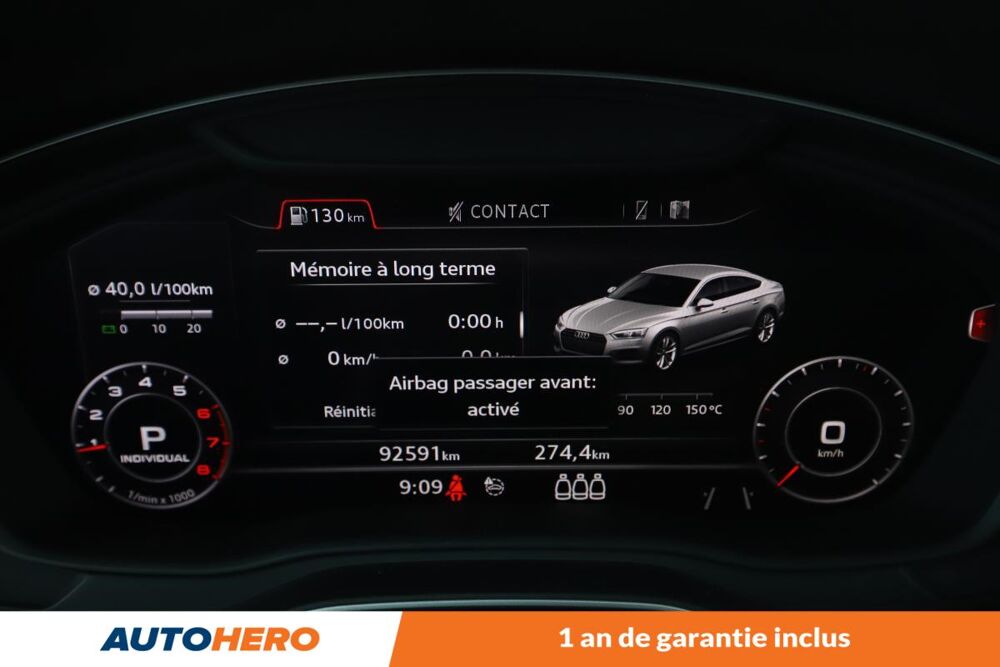 A5 40 TFSI Avus S tronic 7 190 ch 2019 occasion 92130 Issy-les-Moulineaux