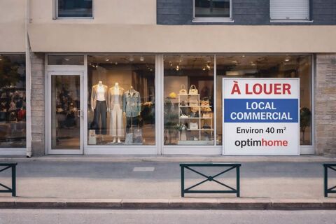&Agrave; LOUER – LOCAL COMMERCIAL 40 m&sup2; EN GALERIE DYNAMIQUE - AURAY (56) 800 56400 Auray