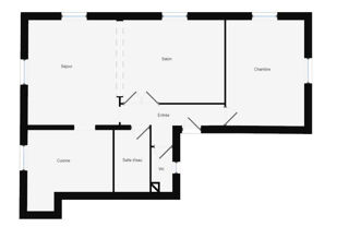  Appartement à vendre 2 pièces 58 m²