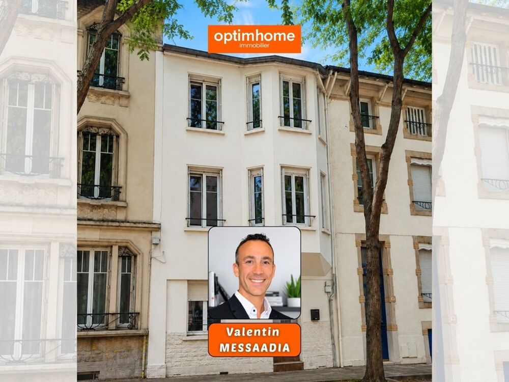 Vente Maison Nancy Saurupt/Oudinot – Maison de ville Art Déco rénovée – 145 m² – 5 chambres – DPE C Nancy
