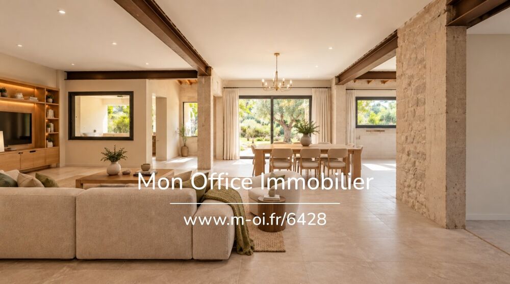 Référence : 6428-ABO. - Ventabren  Maison 160 m² à personnaliser  Terrain 1 700 au calme