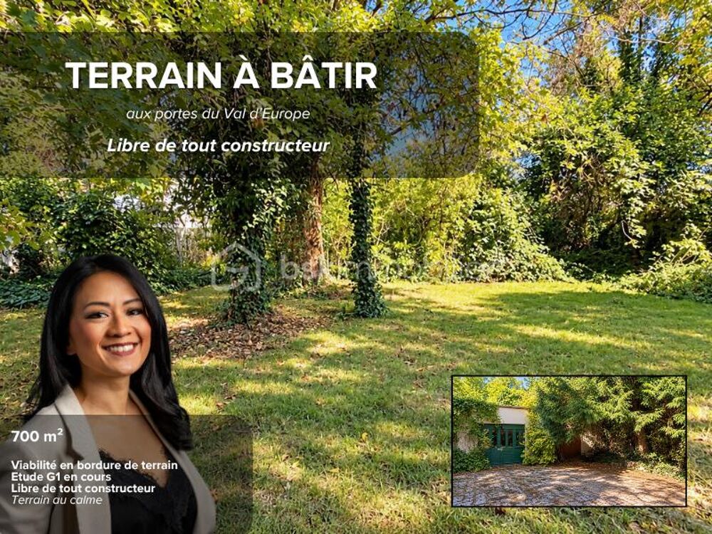 Vente Terrain Terrain à bâtir libre de tout constructeur Chalifert
