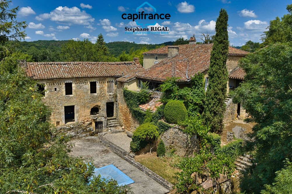Vente Propriété/Château Propriete à vendre 11 pièces CUZORN (47), Propriété de caractère de 280 m² avec piscine et 1,3 hectare Cuzorn