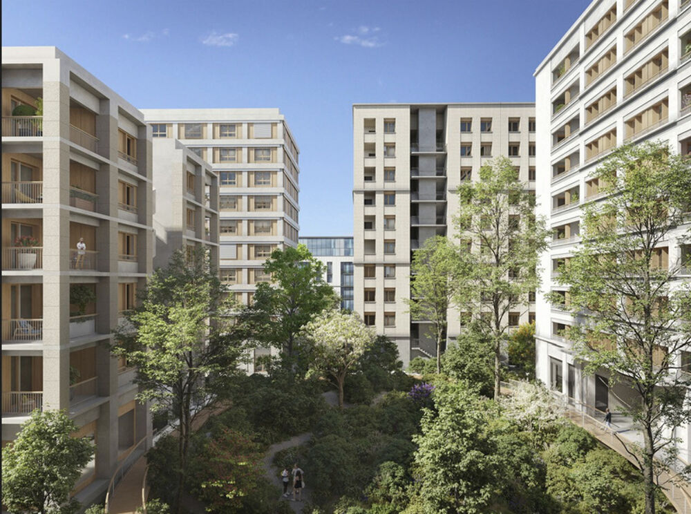 T3 60 m² de standing avec balcon 7m² vue dégagée 6e étage CONFLUENCE