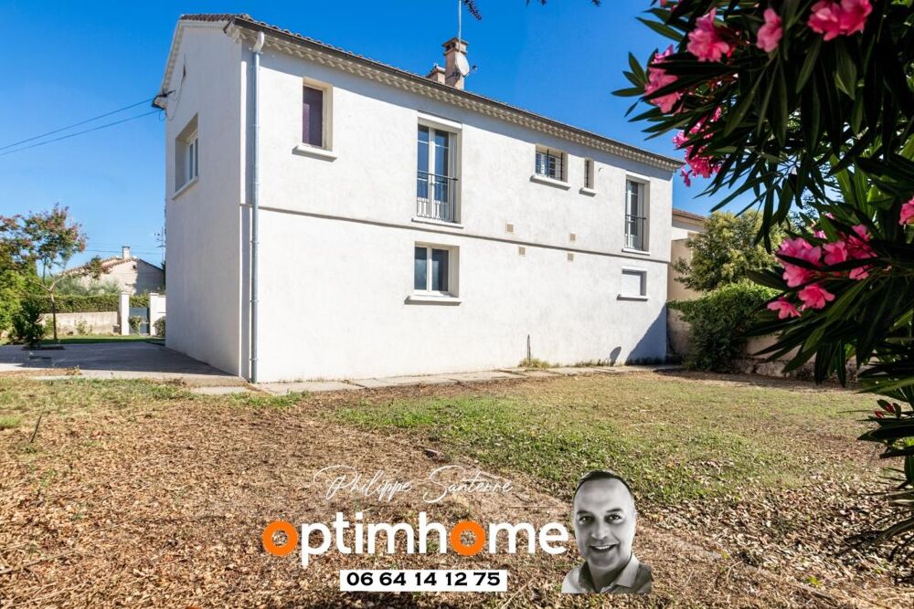 Vente Maison MARGUERITTES – Maison à fort potentiel développant 170 m² sur 688 m² de terrain avec forage Marguerittes