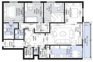  Appartement � vendre 5 pi�ces 105 m�