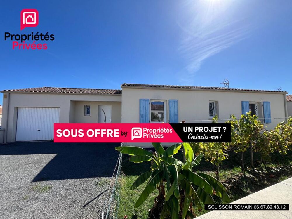 MAISON RÉCENTE DE PLAIN-PIED - 3 CHAMBRES - 96 M² -TERRAIN 649 M² - DPE B