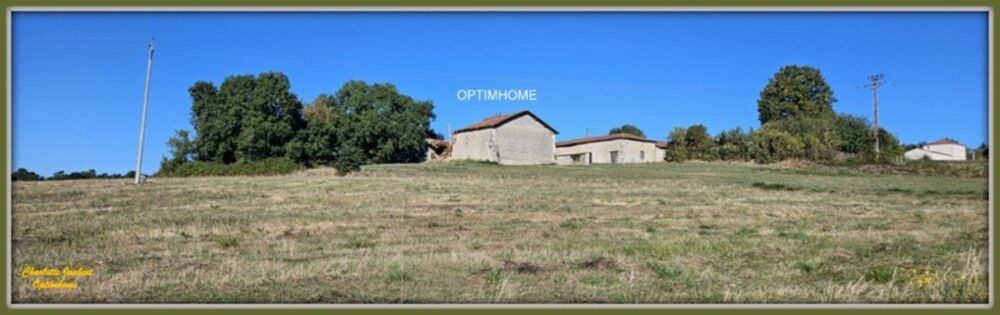 Vente Ferme Maison à vendre 3 pièces Proche de MONTMOREAU SAINT CYBARD (16) Montmoreau saint cybard