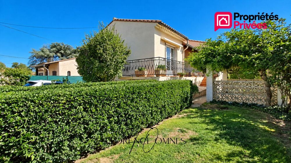 Vente Maison TRÈBES - Maison familiale 4 faces - 99m2  - Plain-Pied réhaussé - Jardin - Garage Trebes