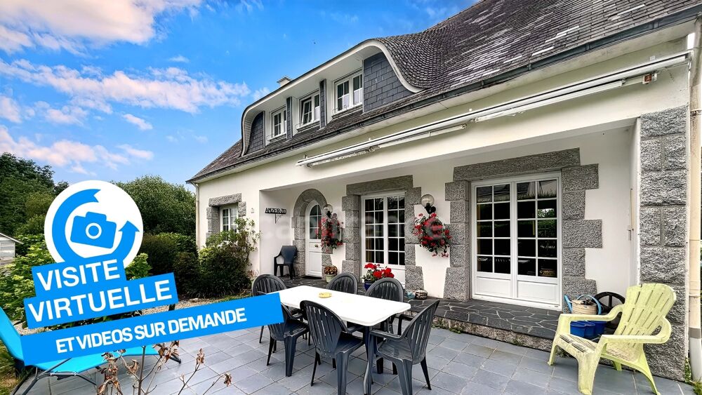 Vente Maison LE JUCH(29) Maison néo-bretonne de 148m² sur un terrain de 1000m², 4 chambres, garage, sous-sol Le juch