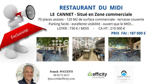 Restaurant 187000 06110 Le cannet