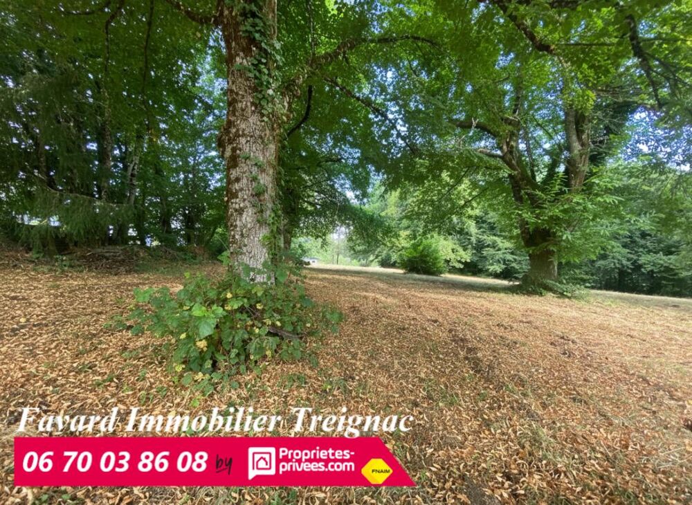 Vente Terrain Terrain sur les hauteurs de Treignac 3806 m² Treignac