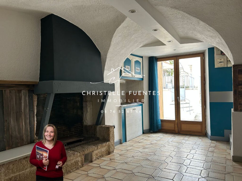 HERAULT - LOUPIAN (34140) - MAISON DE VILLAGE - T5 125M2 - GRENIER AMENAGEABLE