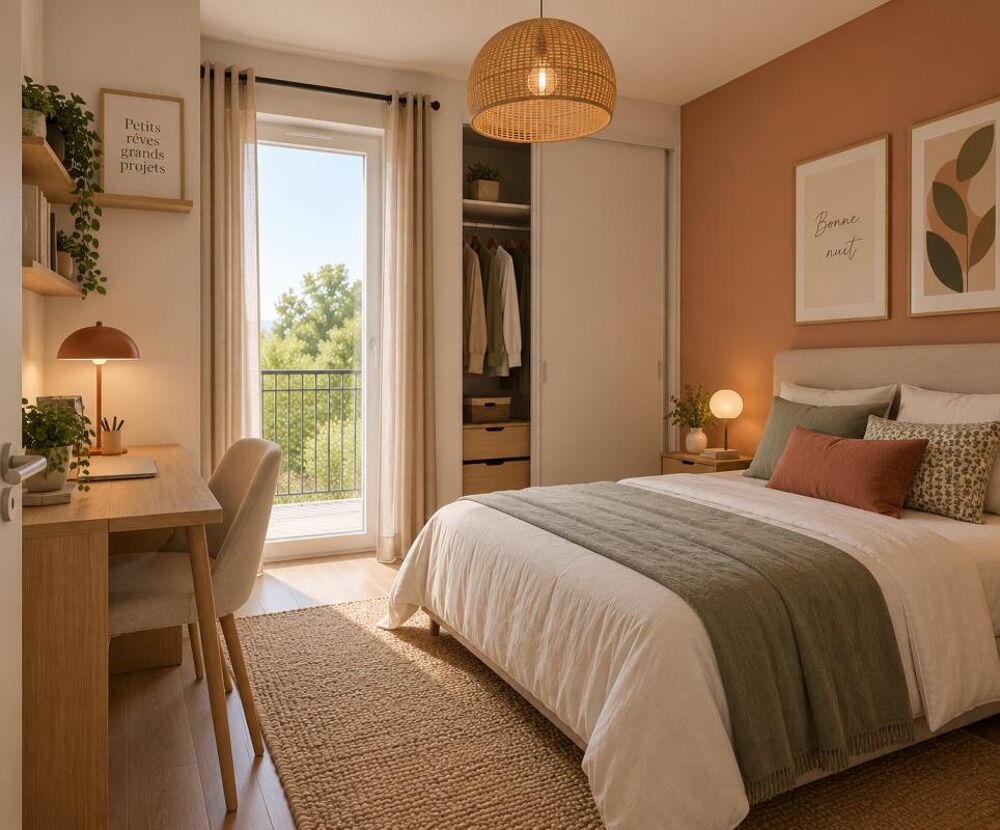 Vente Appartement Étage élevé - 4 pièces LUMINEUX avec balcon - deux places de parking incluses Villenave d ornon