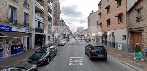 A VENDRE  107 M&sup2; DE BOUTIQUE + HABITATION A LA COURNEUVE 405000 93120 La courneuve