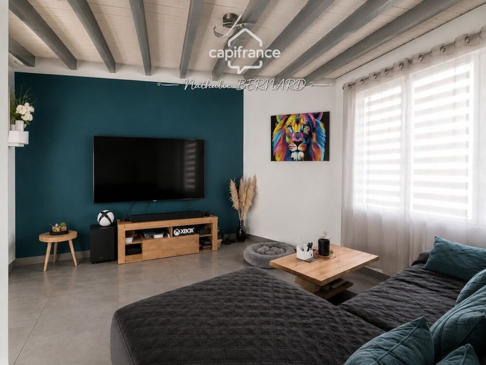 Maison 126 m²  4 chambres dont une suite parentale  Terrasse  Garage 44 m²