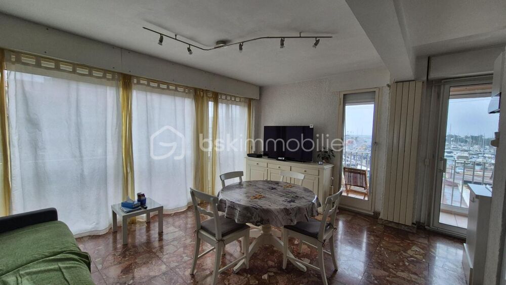 Vente Appartement A VENDRE APPARTEMENT T3 DE 56M² A SAINT CYPRIEN PLAGE - COTE PORT - VUE MER ET PORT DE PLAISANCE - DEUX CHAMBRES - LOGGIA - PARK Saint cyprien