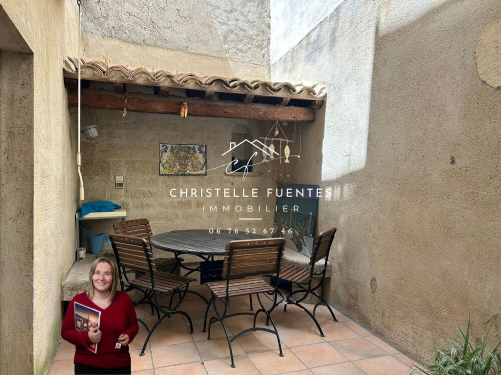 HERAULT - LOUPIAN (34140) - APT RDC T2 38M2 AVEC COUR INTERIEUR 11M2