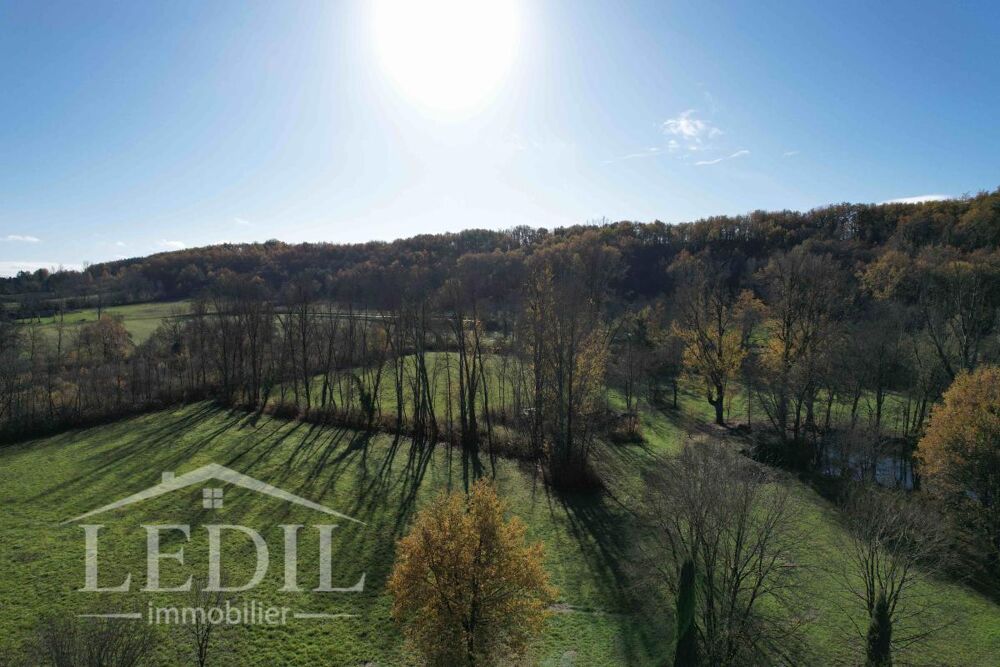 Vente Maison Deux maisons adjacentes avec garage, lac sur 3ha au bord du Dropt Eymet