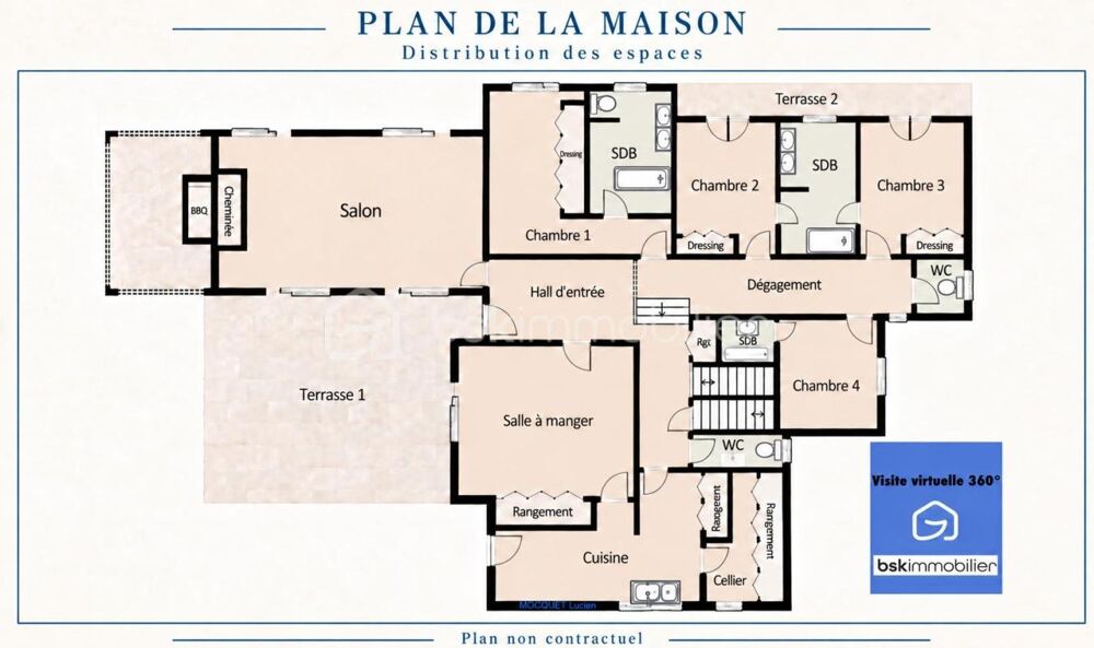 Vente Villa Villa contemporaine de 249m² sur une parcelle de 6330m² Briatexte