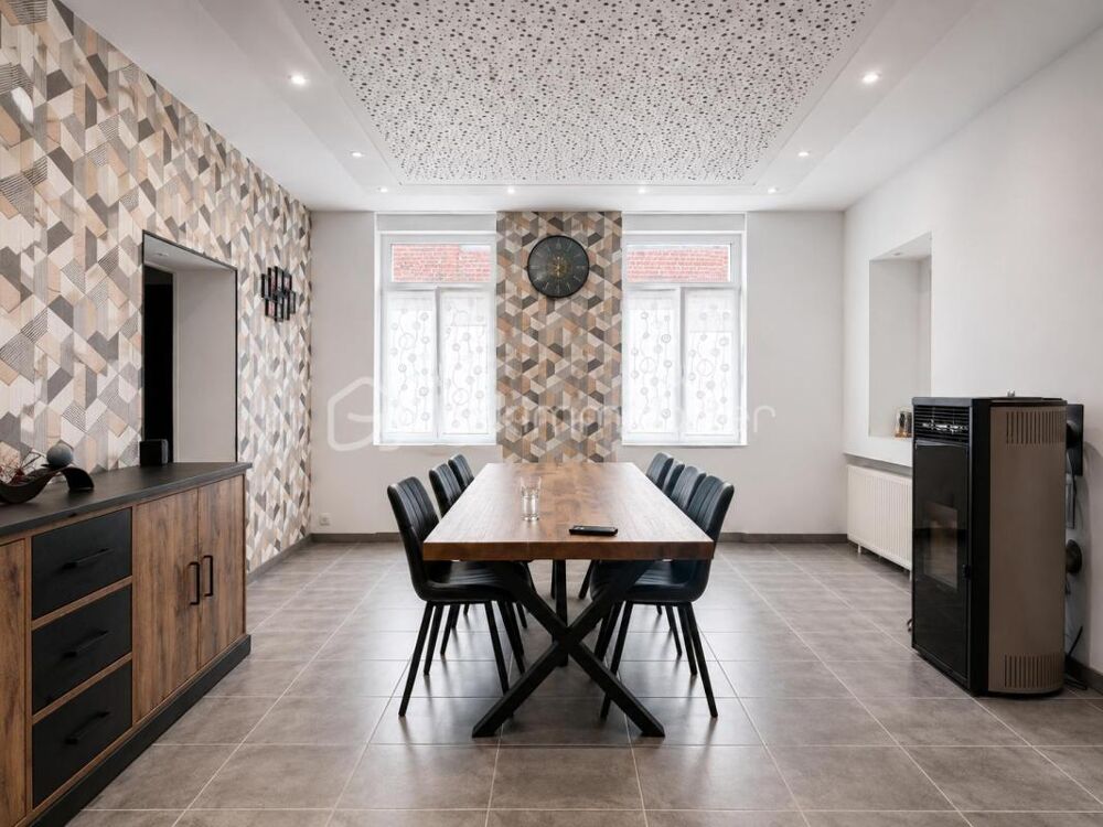 Charmante longère semi-individuelle en semi plain-pied 4 chambres jardin garage
