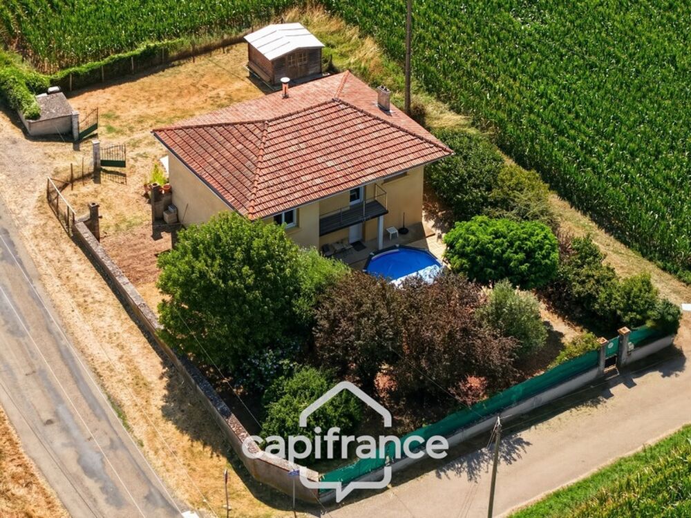 Vente Maison Chanas – Une maison familiale au cœur d'un environnement naturel privilégié composé de 6 pièces Chanas