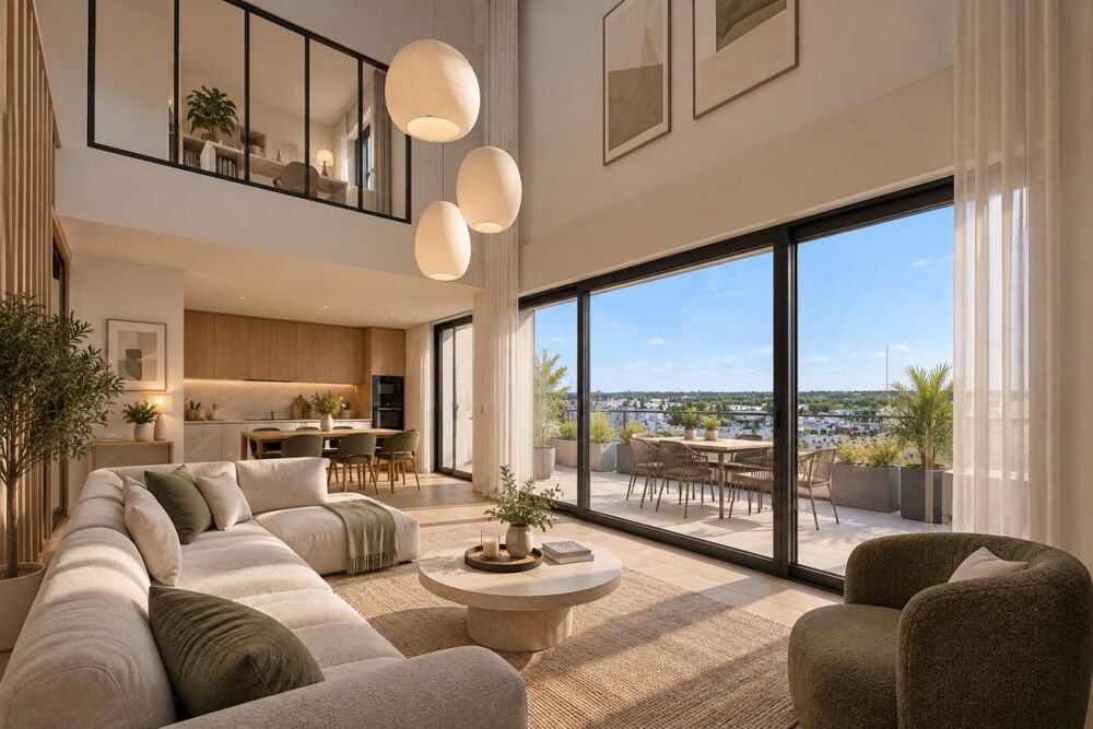 Vente Appartement *DERNIER ÉTAGE - T4 DUPLEX – TERRASSE DE 39 M² – PARKING Villenave d ornon