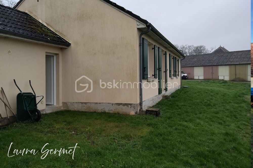 ? Pavillon de plain-pied entièrement rénové  80 m²  Anjouin