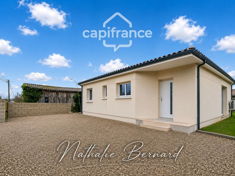 Maison contemporaine 95 m² avec terrain 1 239 m²  DPE A  Sainte-Livrade-sur-Lot (47)